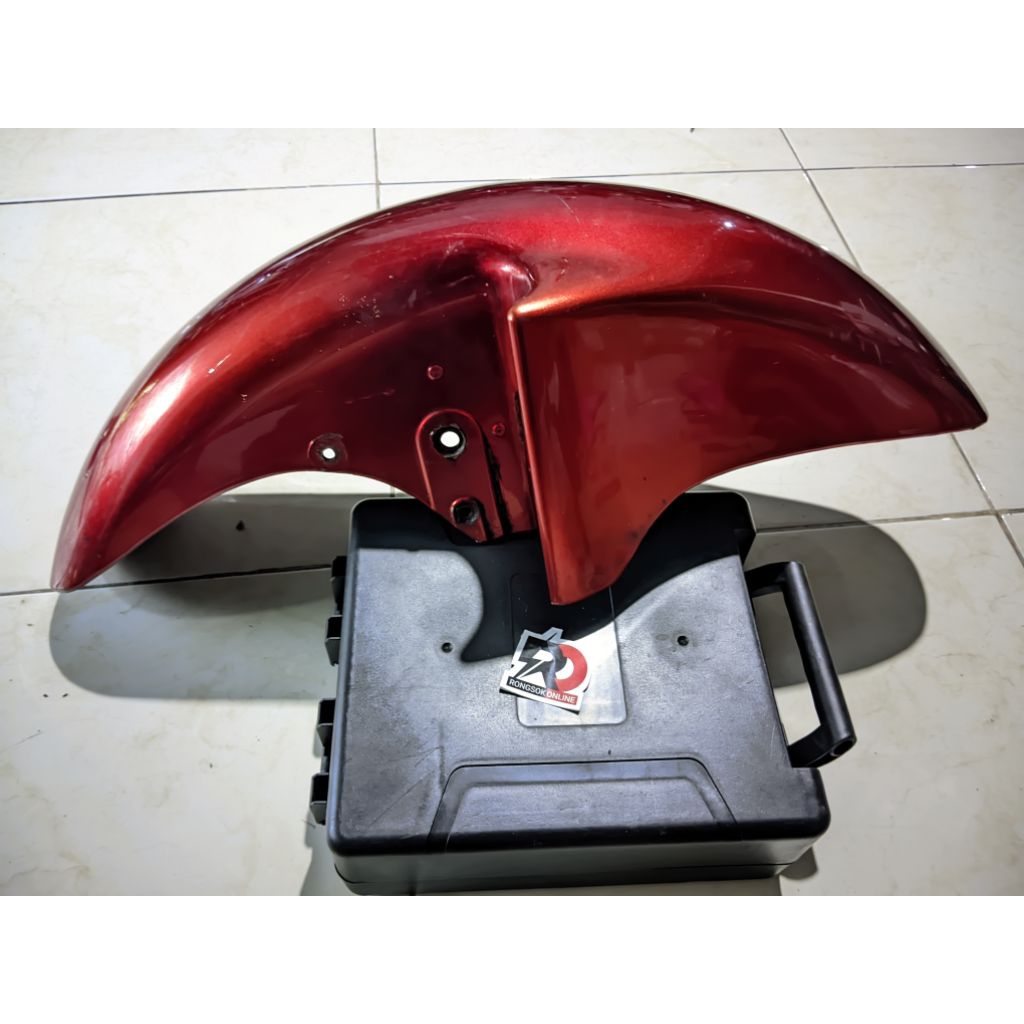 spakbor depan ninja SS R slebor depan ninja R SS spakbor ninja SS R original copotan