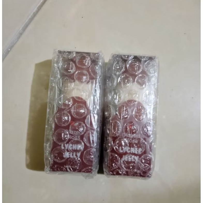 NEW / BARU Jessie Beauty ice cream lip gloss glazed gloss lip serum lip balm lychee jelly