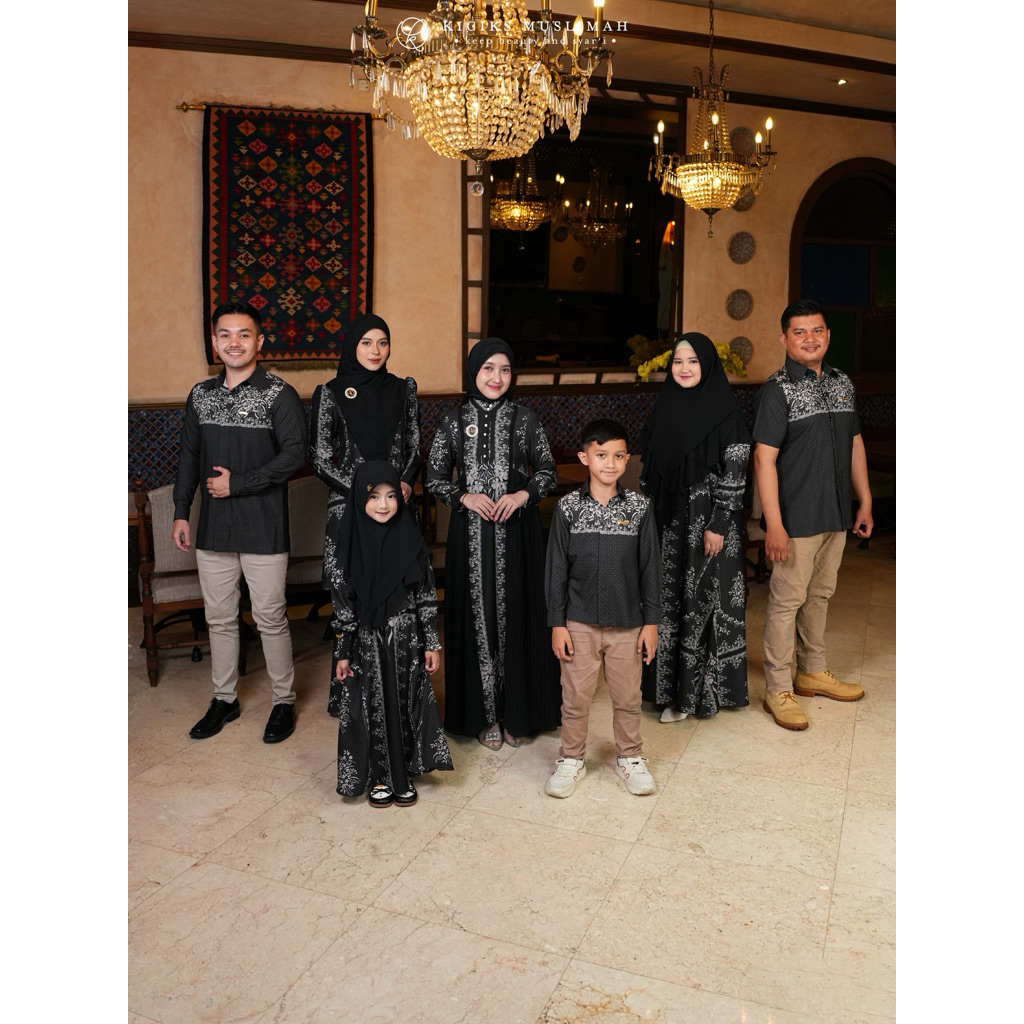 KICIKS MUSLIMAH - KEMEJA ANAK GELORA CINTA // SARIMBIT // SARIMBIT LEBARAN 2025 // KEMAJA ANAK // KE