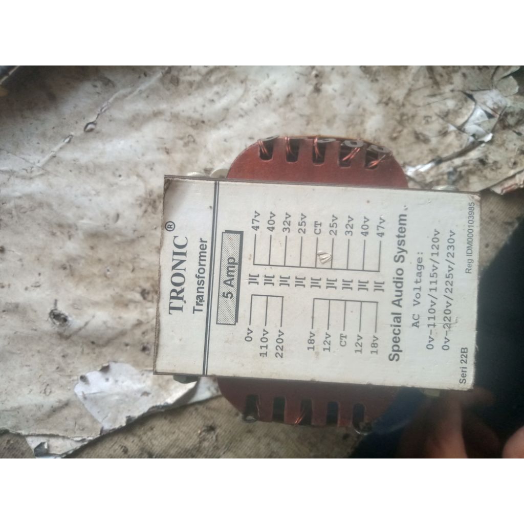 Trafo Tronic 5 Ampere CT 47