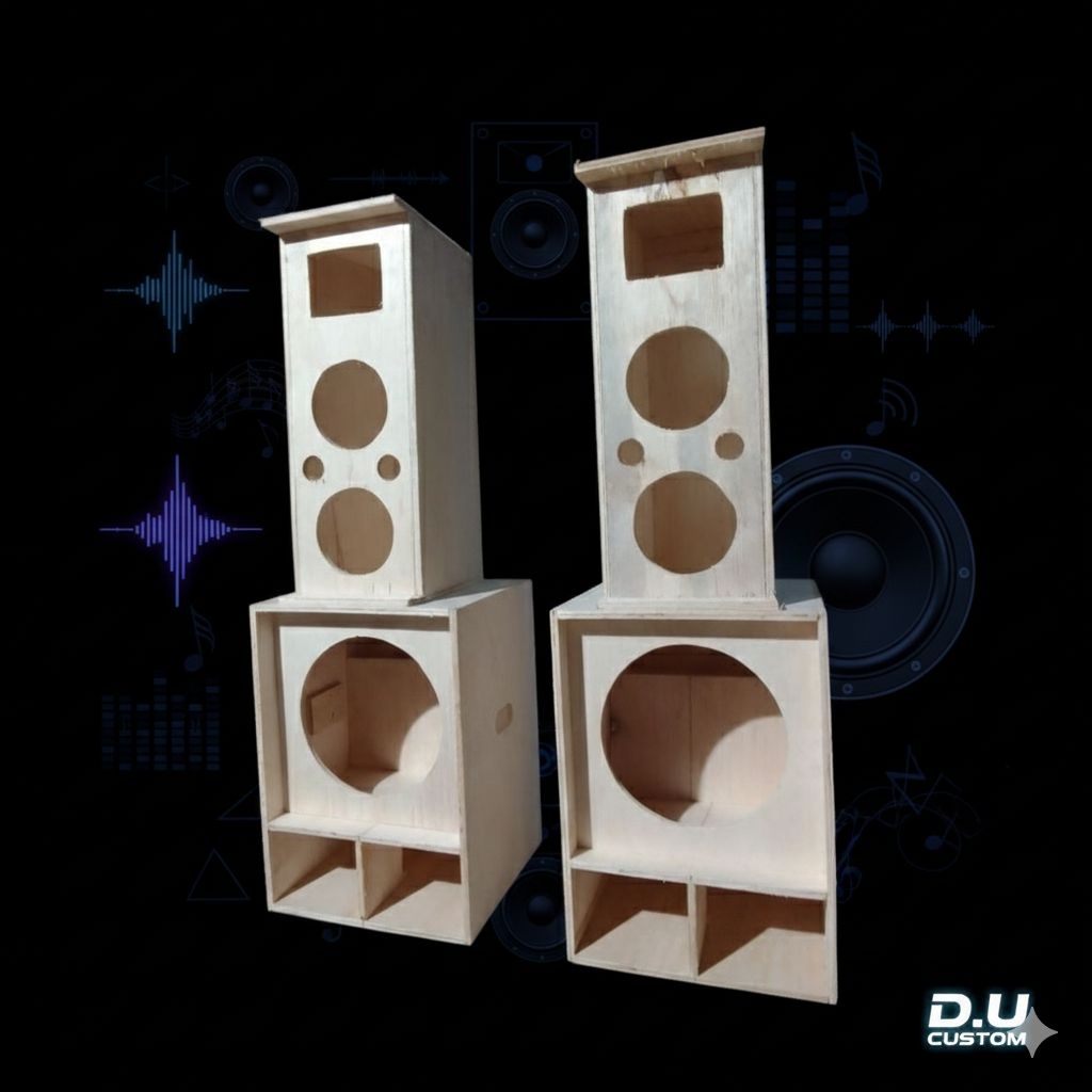 Box Speaker Satu Set Monitor Panggung Variasi 8 inch