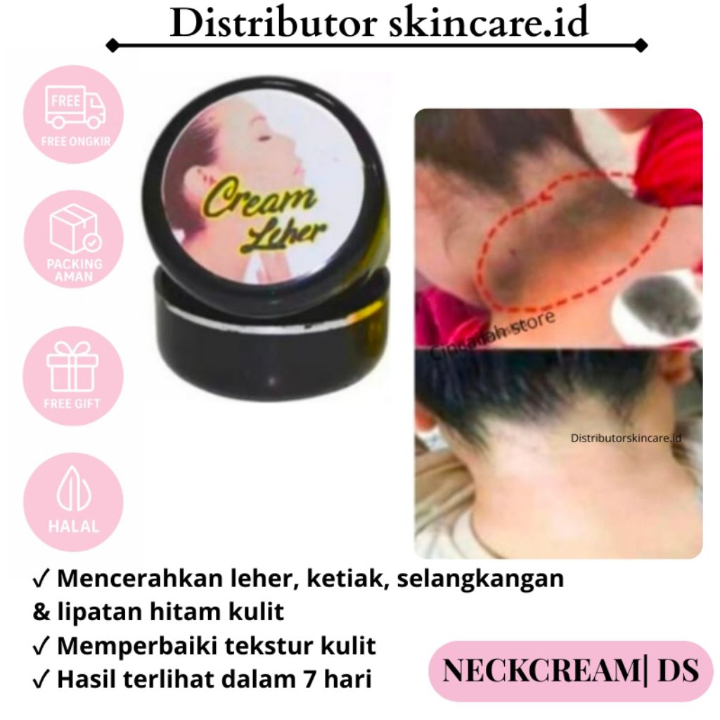 Pemutih Ketiak, Leher & Selangkangan – Cream Pemutih Badan Permanen 3 Hari BPOM (COD)