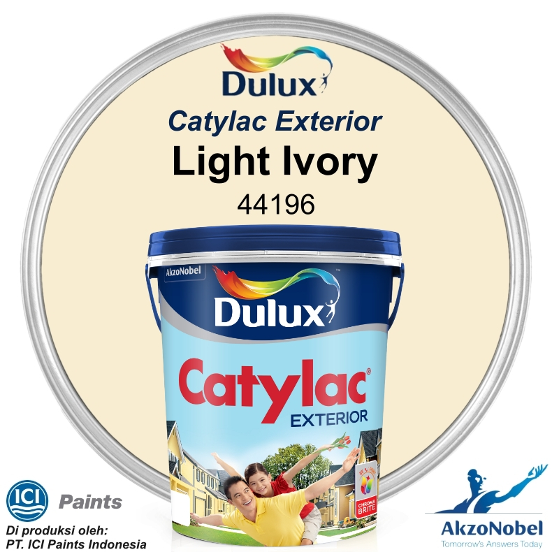 CAT DULUX CATYLAC EXTERIOR 25 KG - LIGHT IVORY 44196