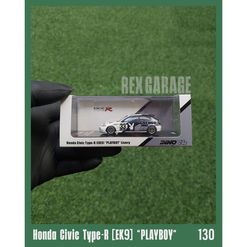 IN64-EK9-PB Inno64 Models Honda Civic Type-R [EK9] "PLAYBOY" Livery