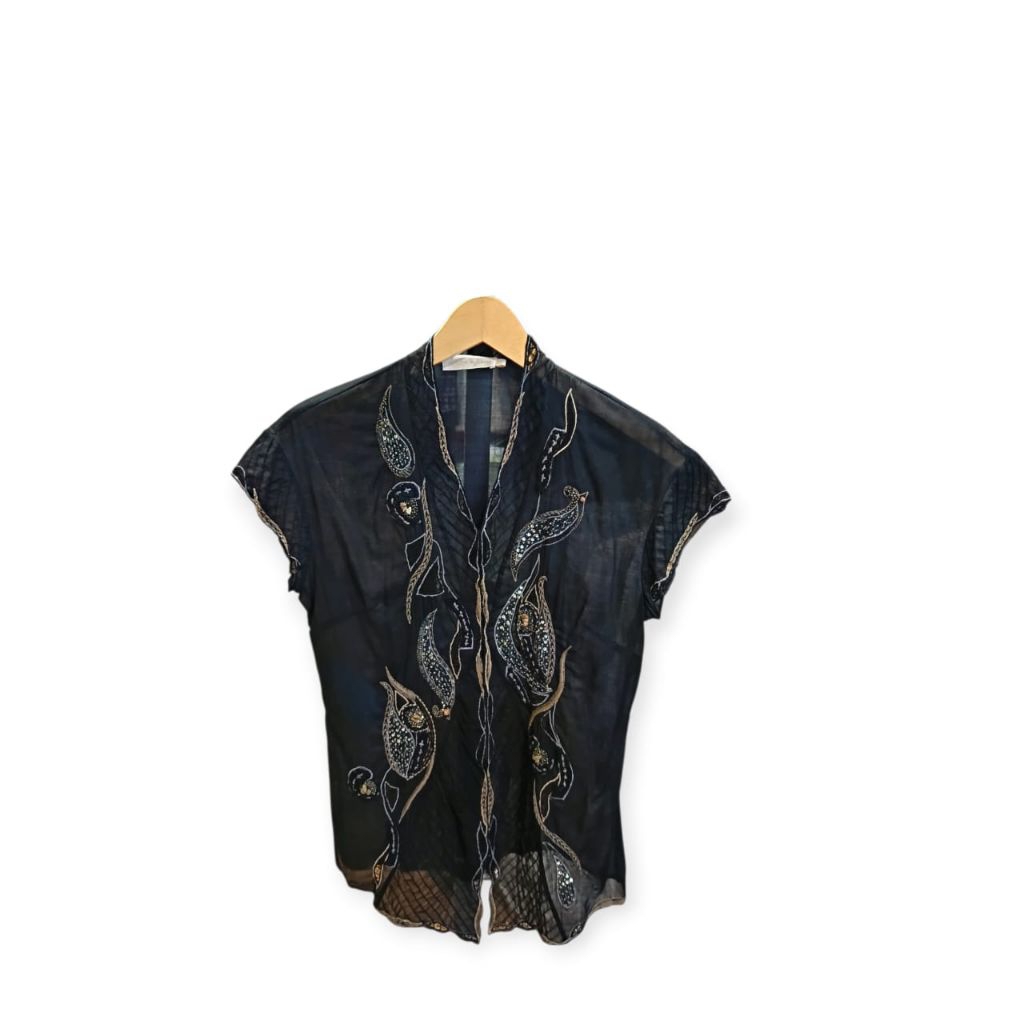 Mama & Leon Black Blouse