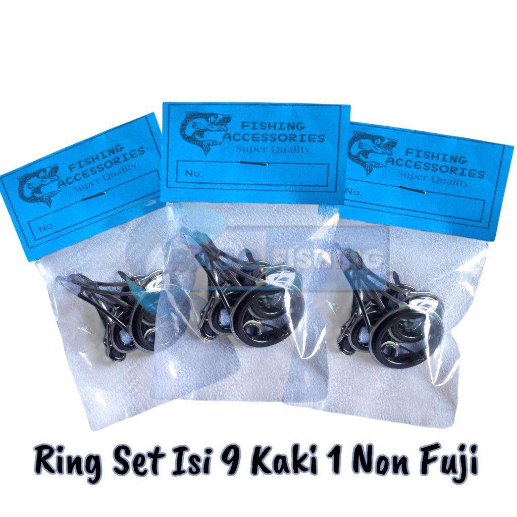 Ring Guide Set Murah Lengkap Non Fuji Isi 9 Kaki 1