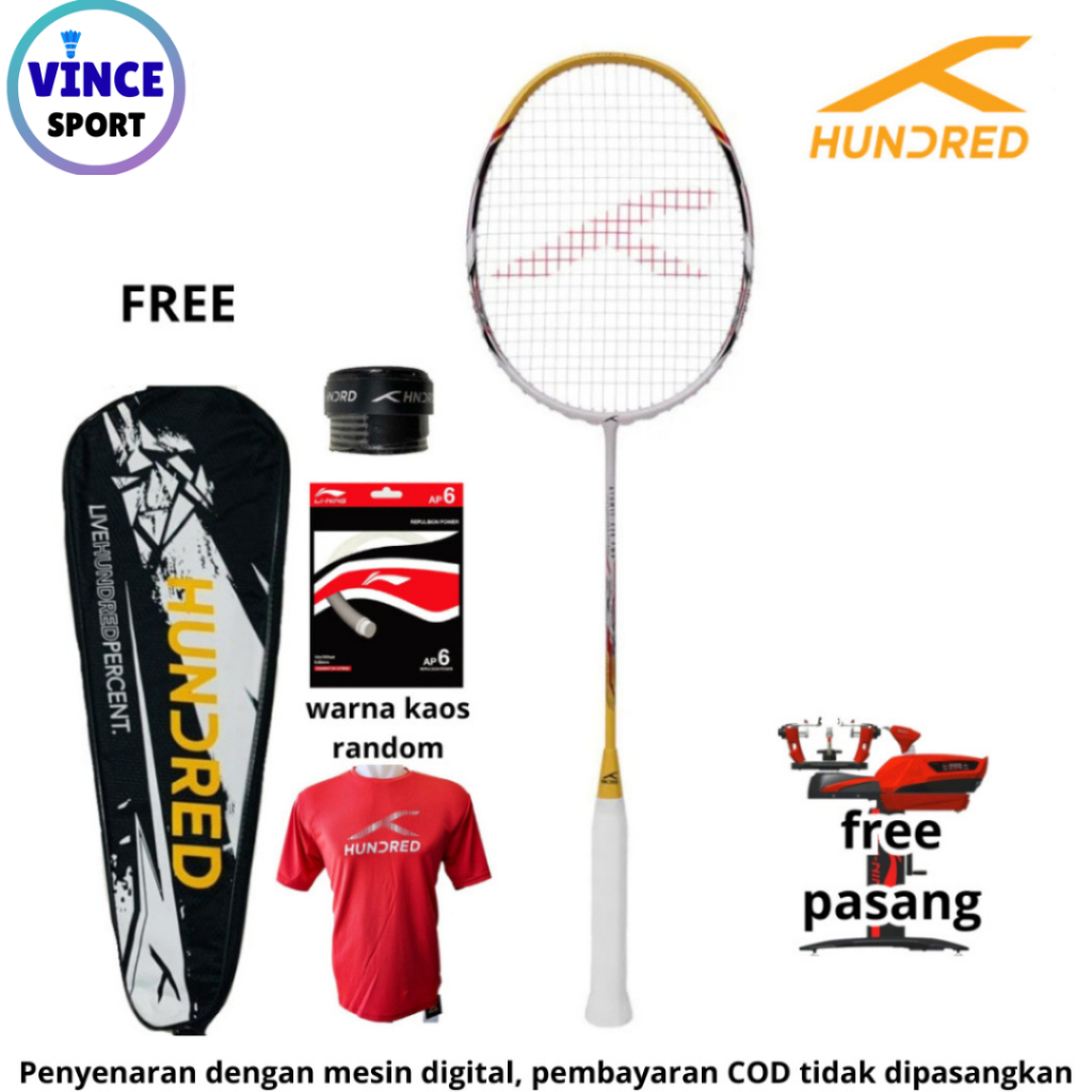 Raket Badminton HUNDRED ATOMIC X38 PWR