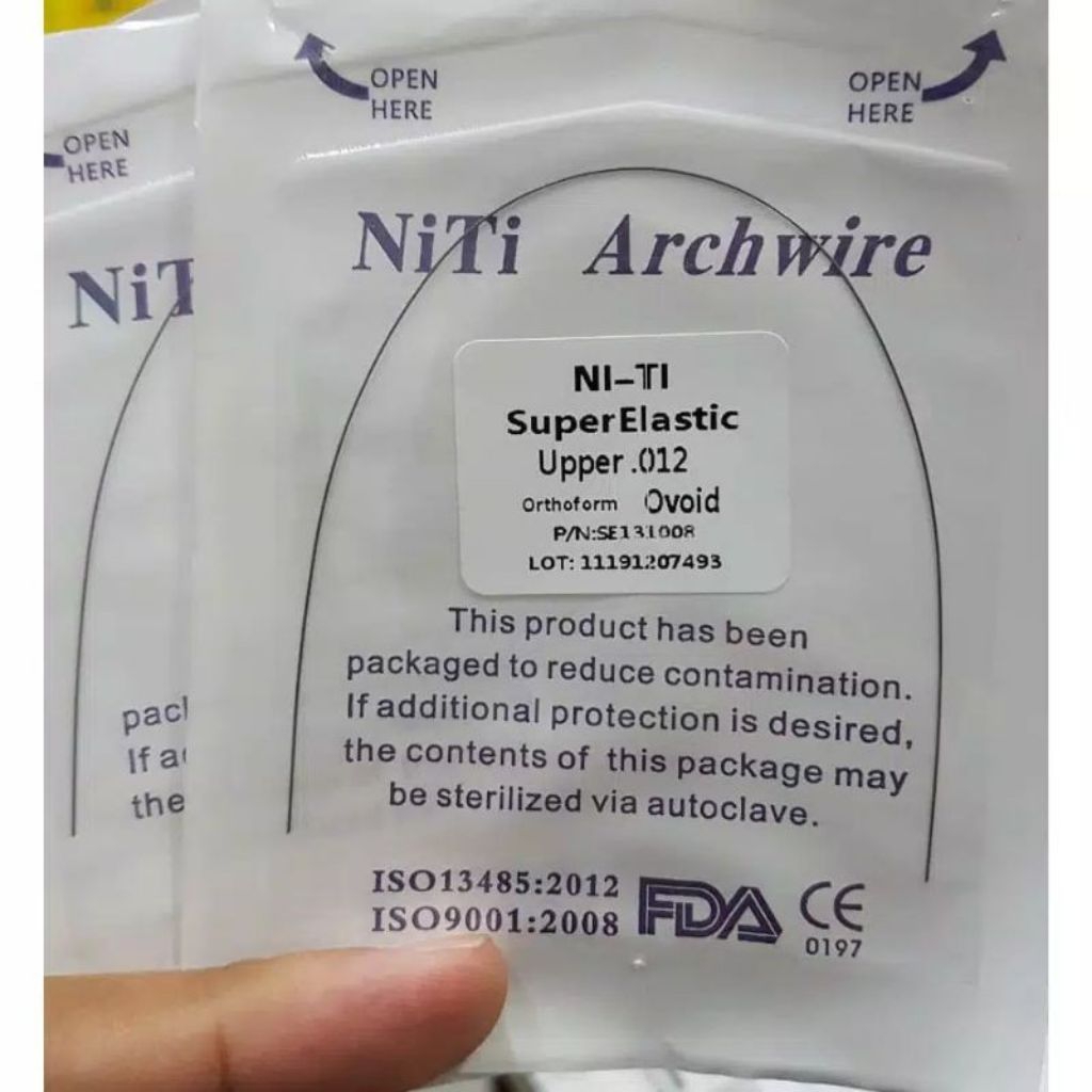 KAWAT NITI BEHEL 0.12 / KAWAT BEHEL / KAWAT NITI SUPER ELASTIS / KAWAT BEHEL GIGI