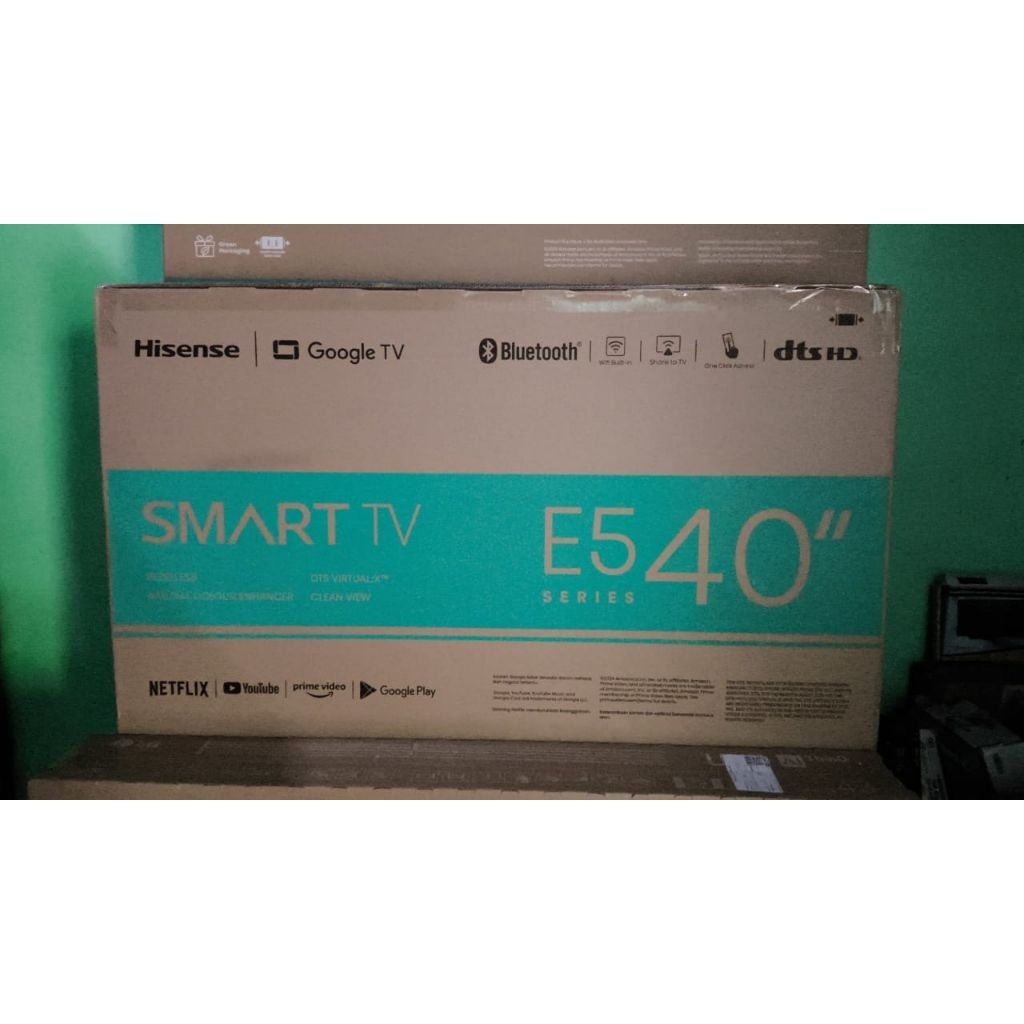 Hisense TV 40 inch FHD Google - TV40E5G
