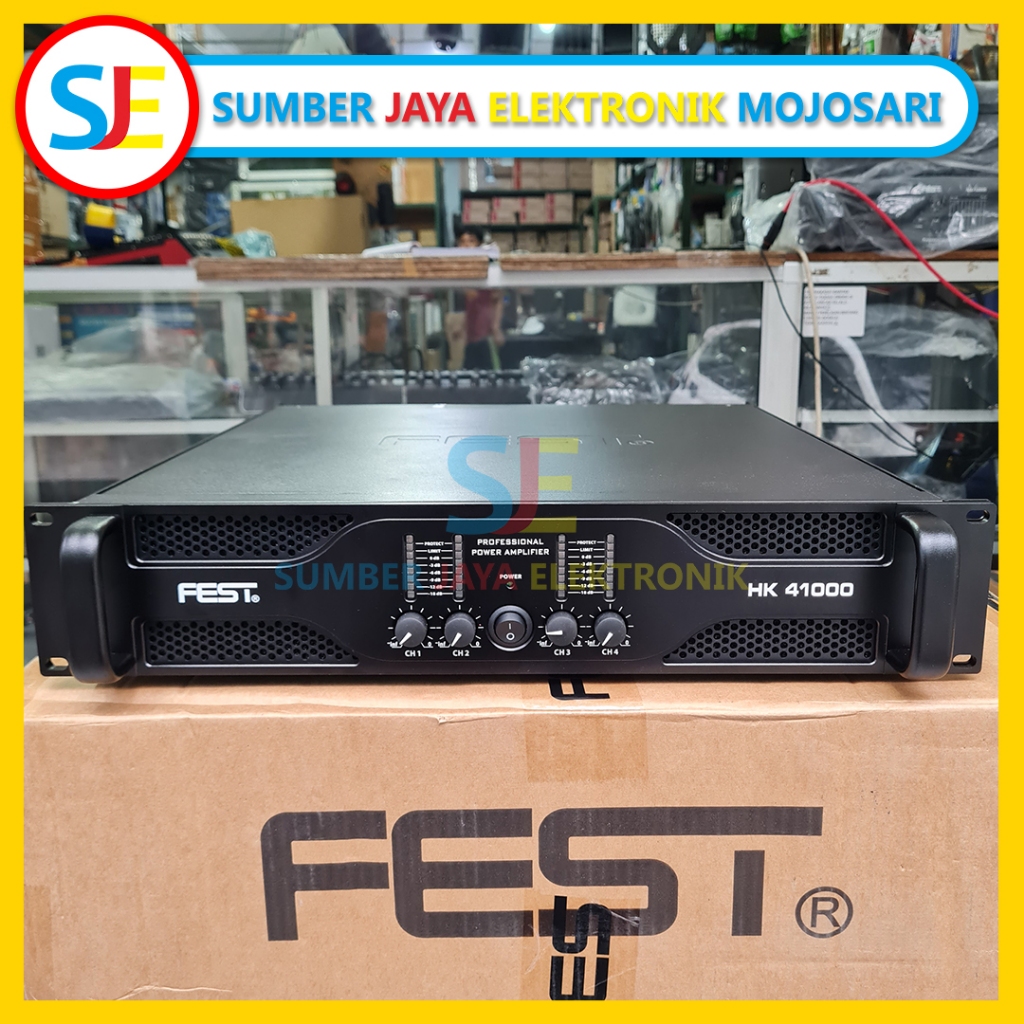 Power Amplifier Fest HK 41000 / Power Amplifier 4 Channel Fest HK 41000