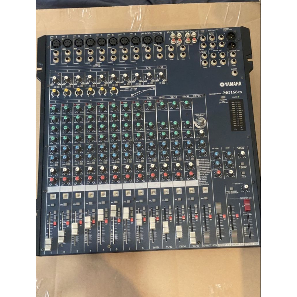 MIXER YAMAHA MG166CX ORIGINAL ORISINIL