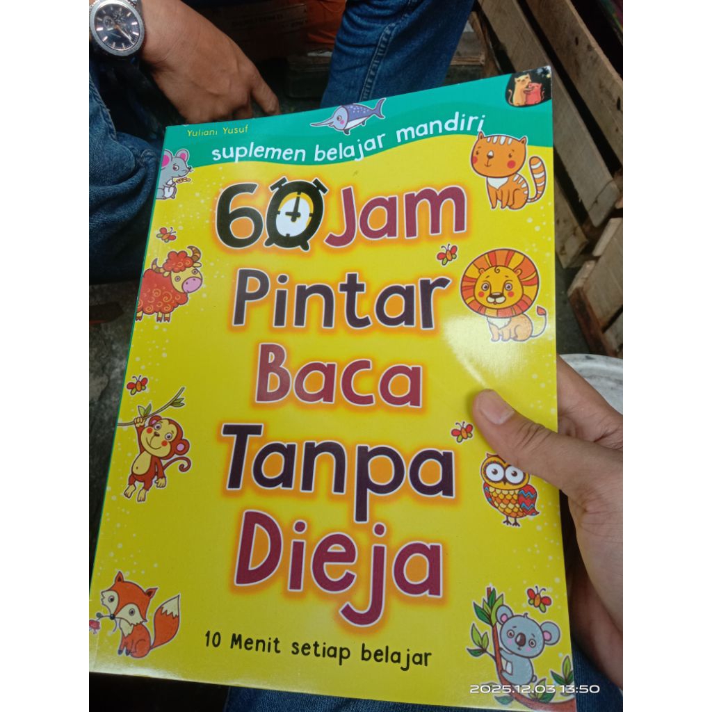 60 Jam Pintar Baca Tanpa Eja