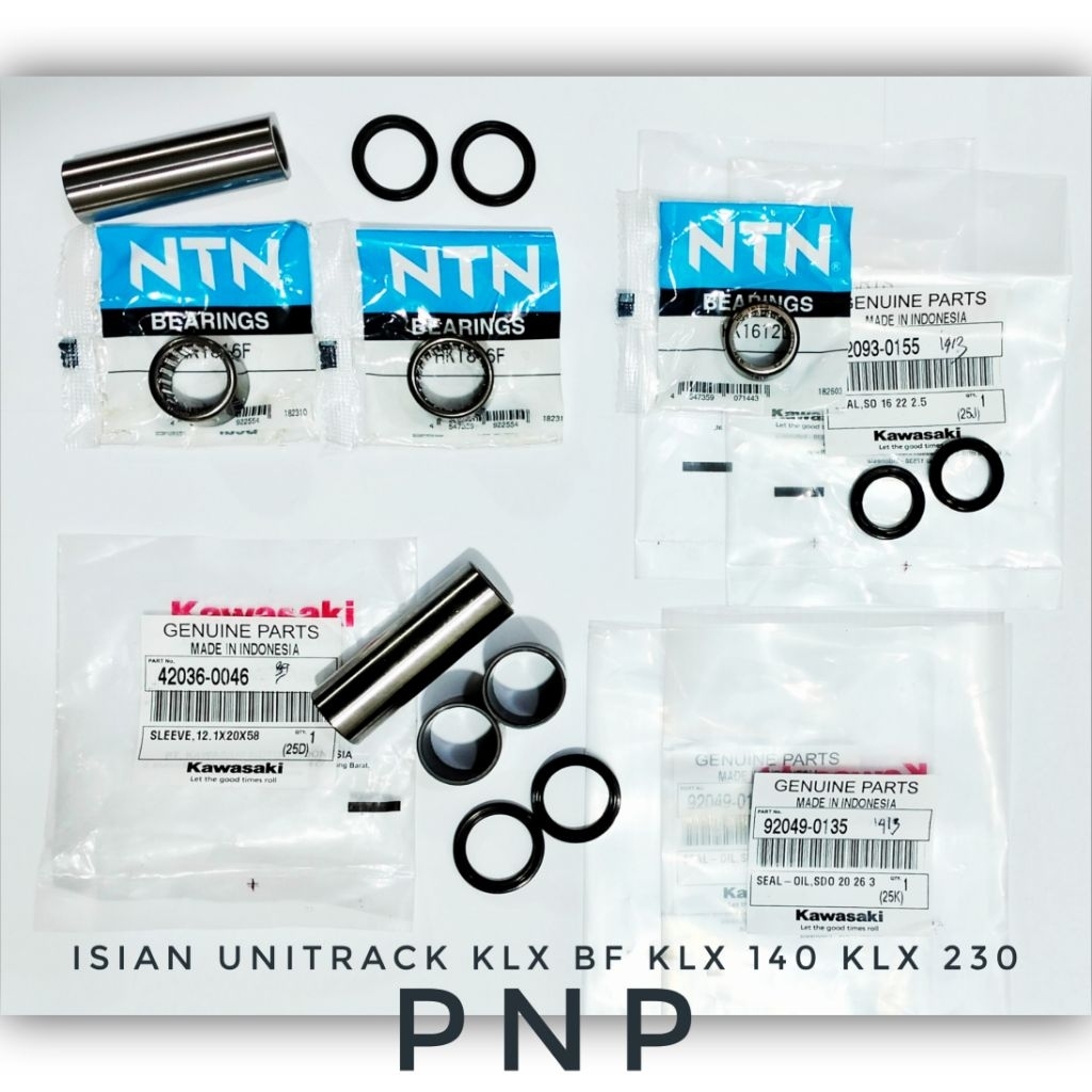 part unitrack isian unitrack KLX bf 150 KLX 140 KLX 230