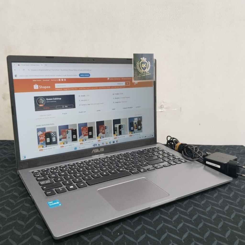 LAPTOP ASUS VIVOBOOK X515EA CORE i3 1115GA 8GB SSD 256GB 14INCH SECOND BERGARANSI