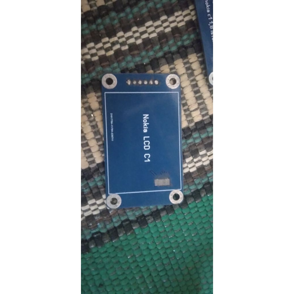 MODUL LCD NOKIA C1 UNTUK DDS RADIO HF DAN PROJECK ARDUINO