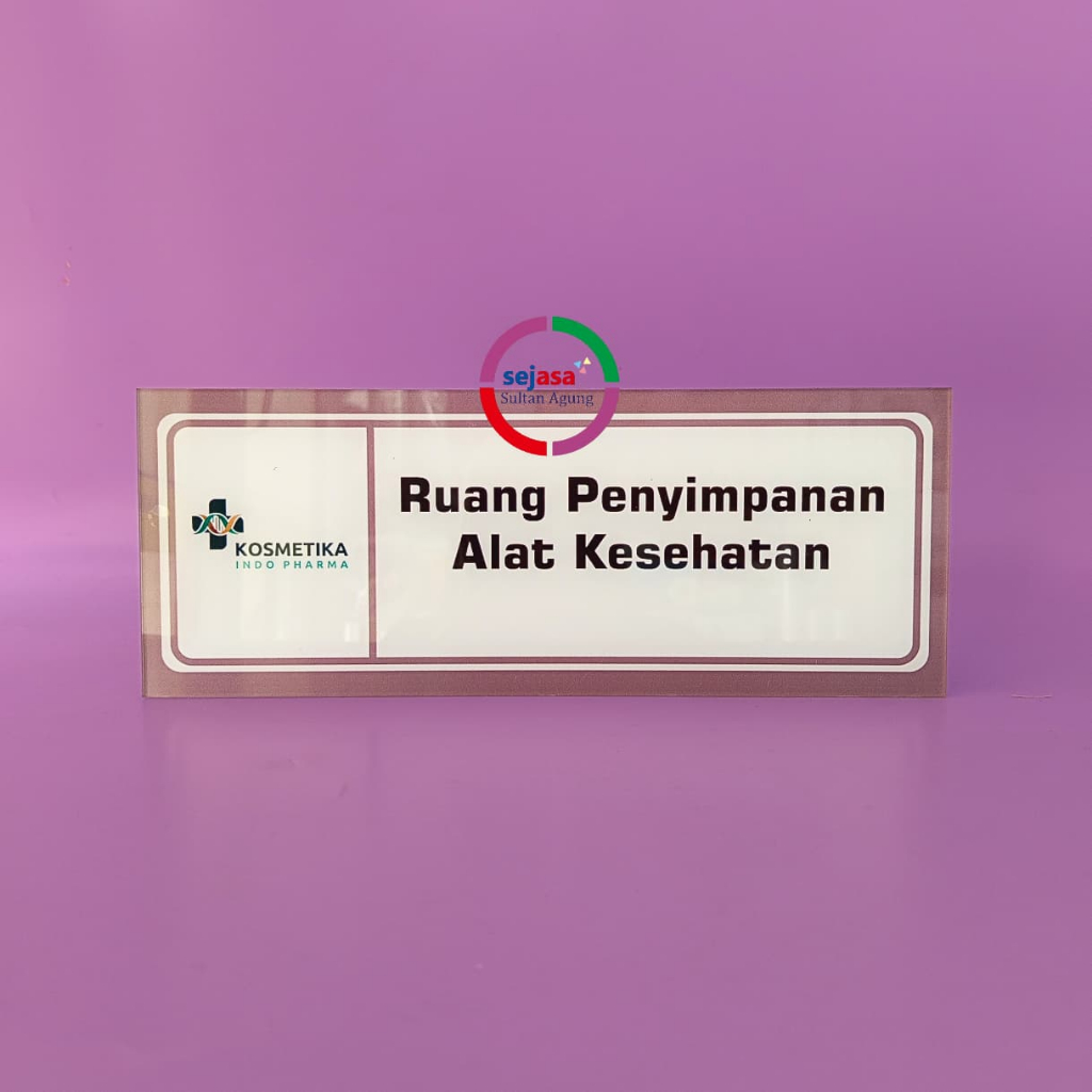 Khusus Custom Papan Nama Ruang Papan Nama Ruangan Akrilik | Papan Nama Akrilik Tempel