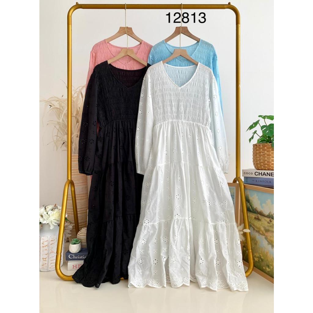 12813 B / GROSIR DRESS TUNIK IMPORT, PGMTA, ISI 4 PCS BY SUGAR