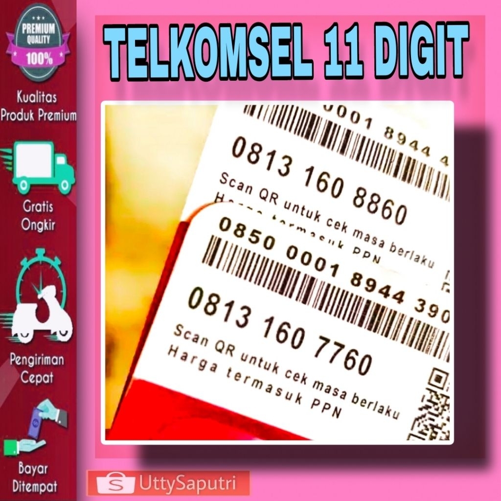 NOMOR TELKOMSEL 11 DIGIT