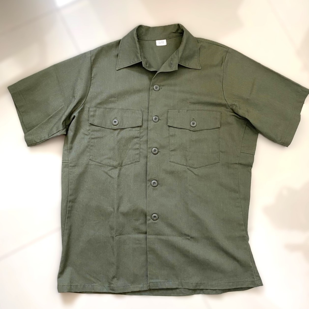 US Army OG-507 Utility Shirt Dura Press Short Sleeve – Made in USA