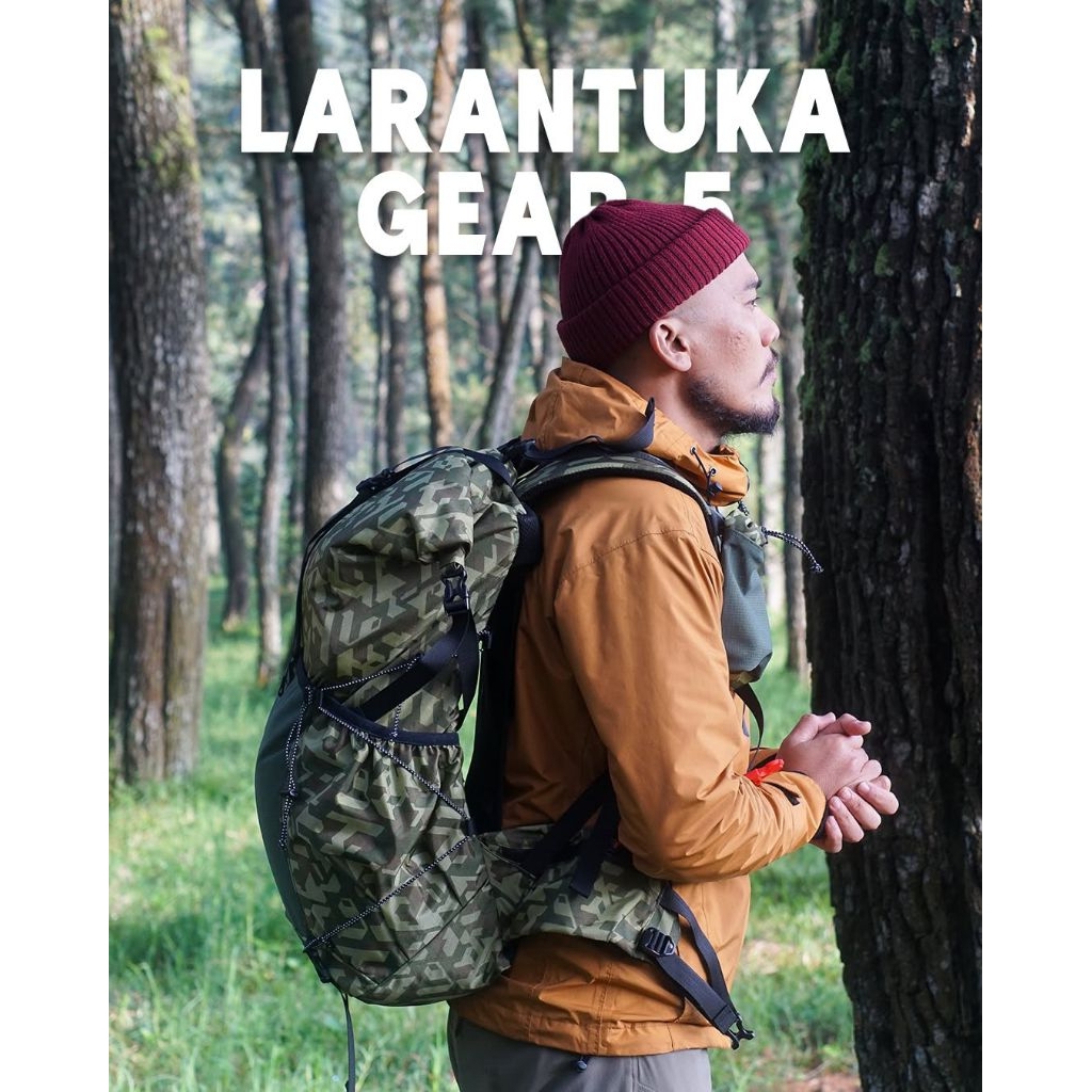 Backpack Ultralight Triple Larantuka V3 35l Full waterproof - daypack Ultralight - Tas Ultralight wa