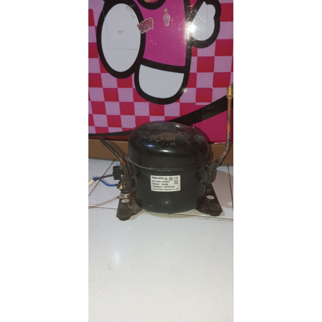 kompresor second kulkas 1 pintu