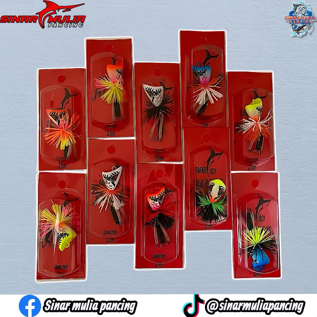 UMPAN JUMP FROG RAFABIBOY JAWS MINI 2,7 CM / JAWS 3 CM / JAWS 3,5 CM