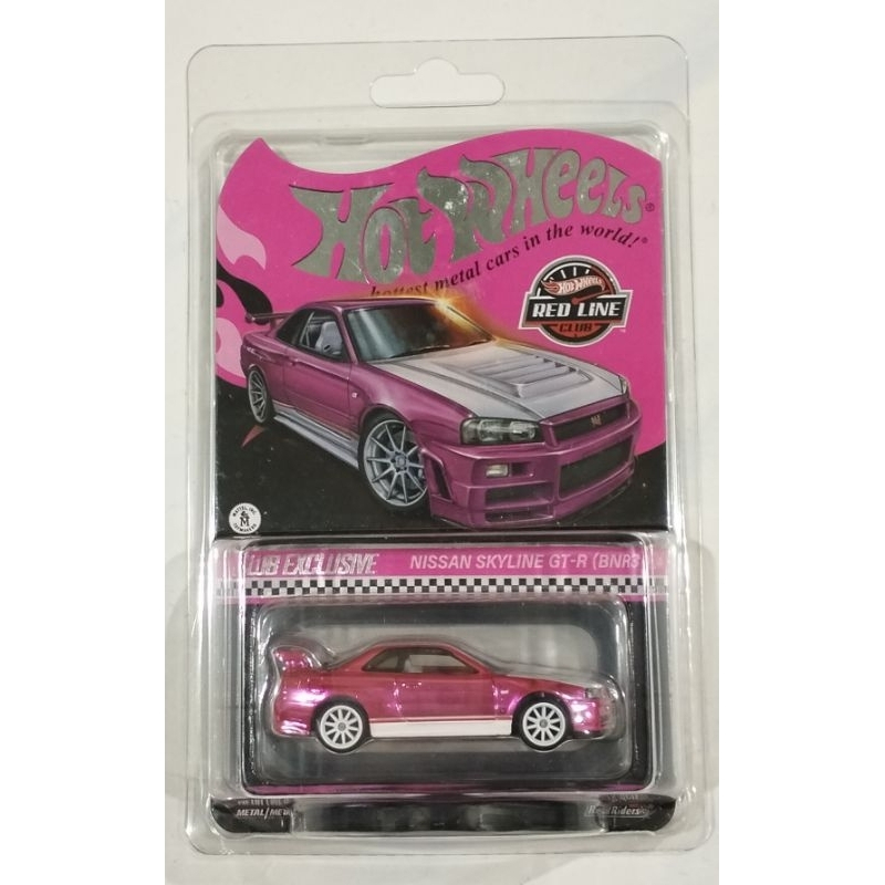HOT WHEELS RLC NISSAN SKYLINE GT-R (BNR34) / HOT WHEELS NISSAN SKYLINE PINKY / HOT WHEELS RLC