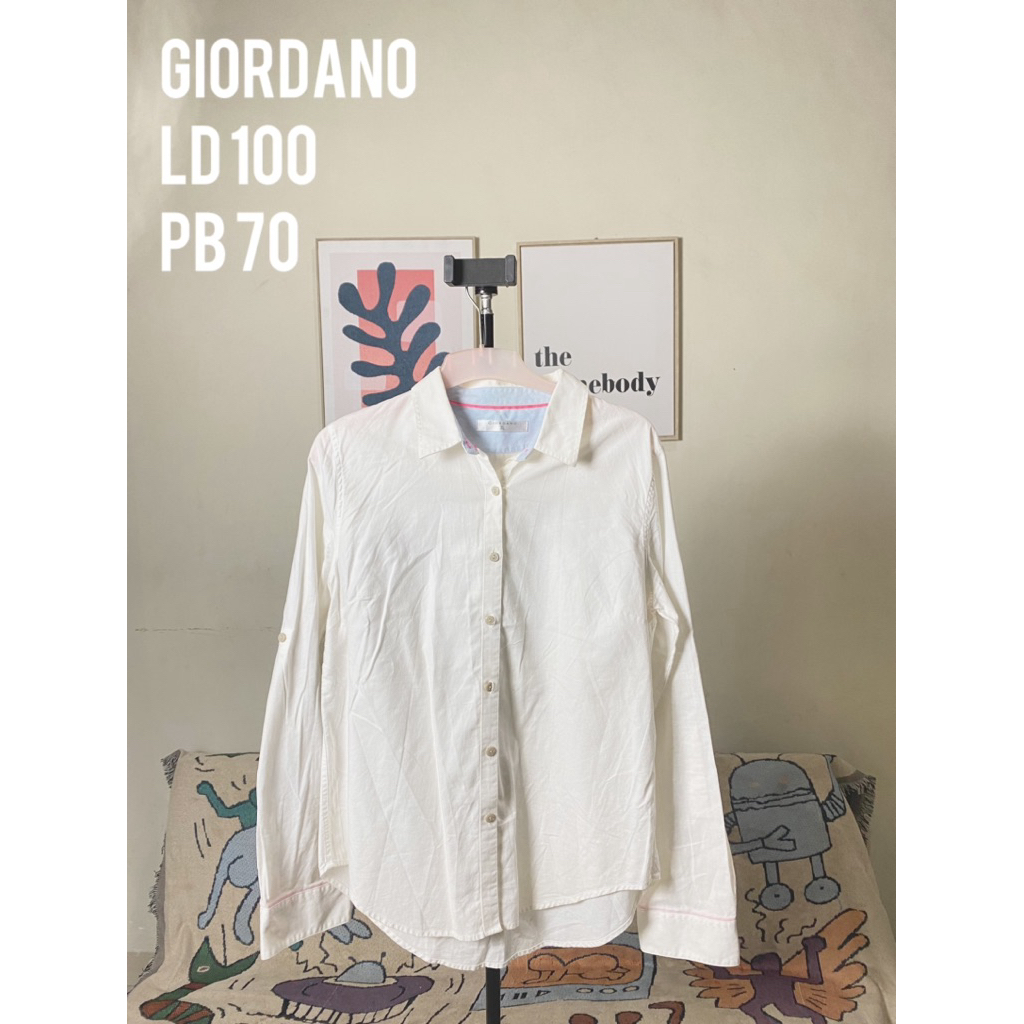 Preloved Kemeja Wanita Giordano like new