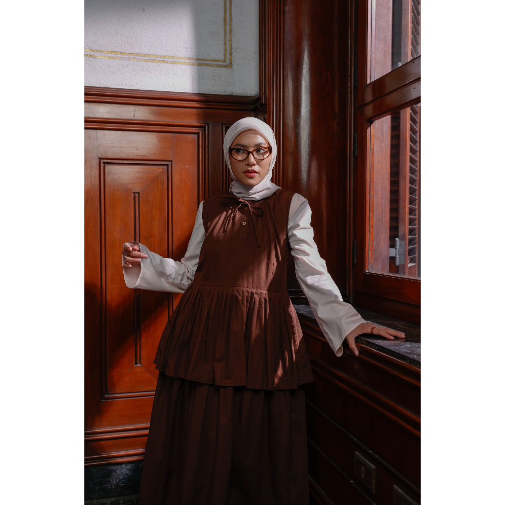 THENBLANK Feby Putri | Ramu Dress Atasan Wanita Panjang