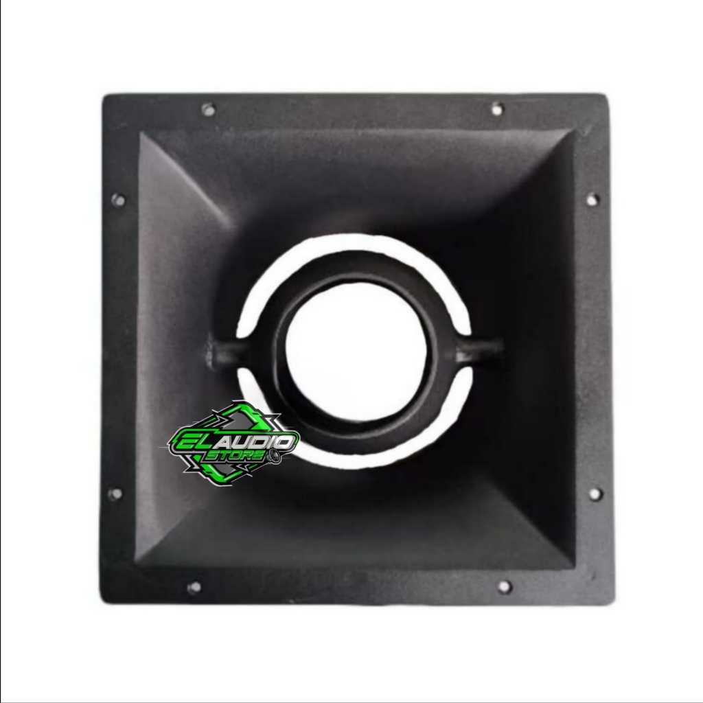 Horn Midel 10inch  Ukuran 29x29 / Corong Midel Rudal Bolong 10inch 10 inch Bahan Cor Diral Almunium 