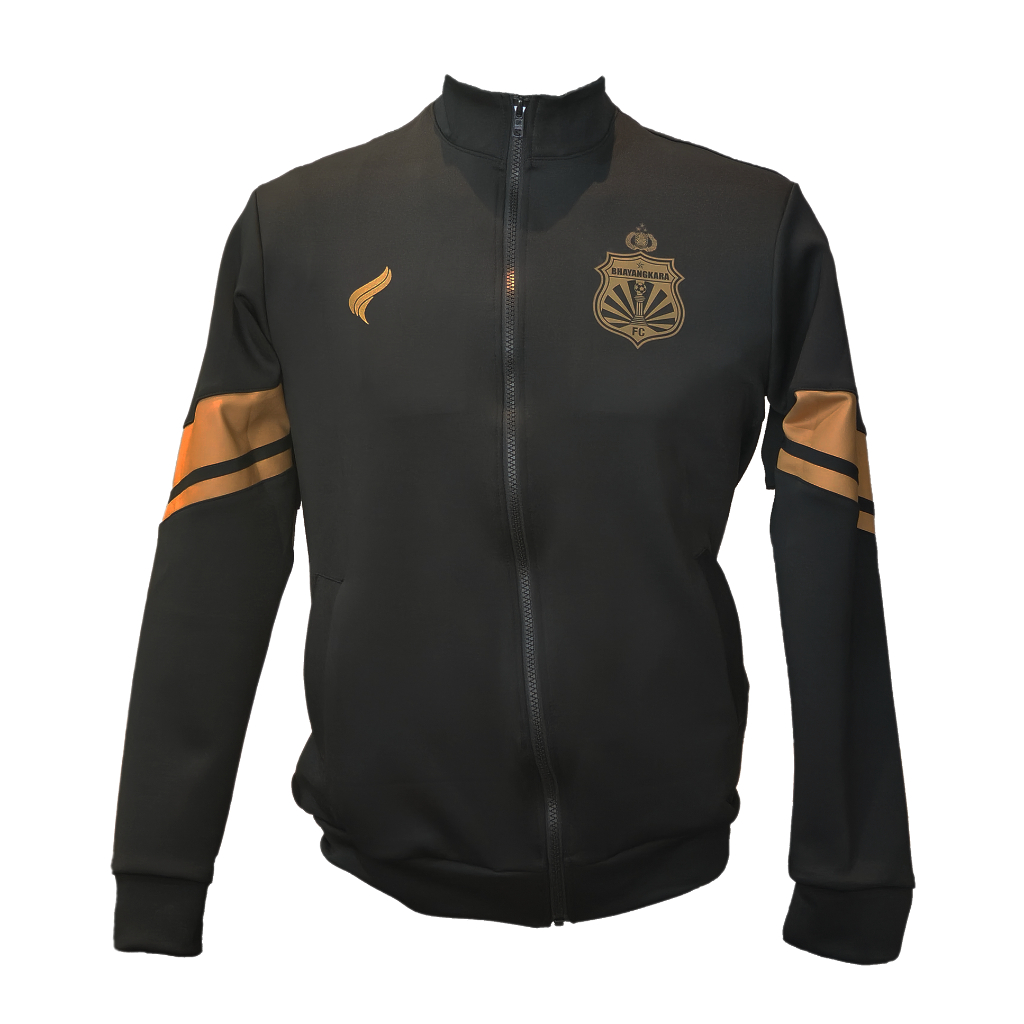 Etams x Bhayangkara Presisi Lampung FC Track Jacket 2025 _ Jaket Bhayangkara FC Hitam