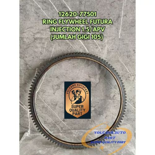 FLY WHEEL RING GEAR - RODA GILA - GIGI GENDENG SUZUKI FUTURA INJECTION 1.5 1500CC / APV 12620-77501