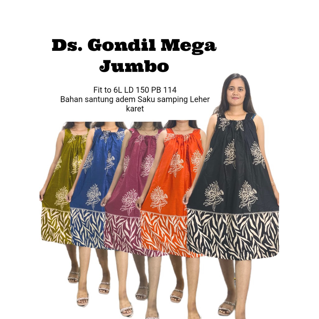 Daster Gondil Mega Jumbo