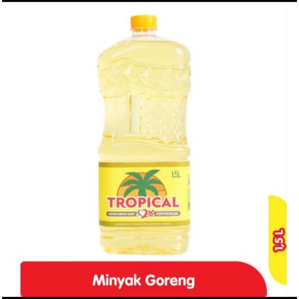 Tropical Minyak Goreng 1,5 Liter Botol