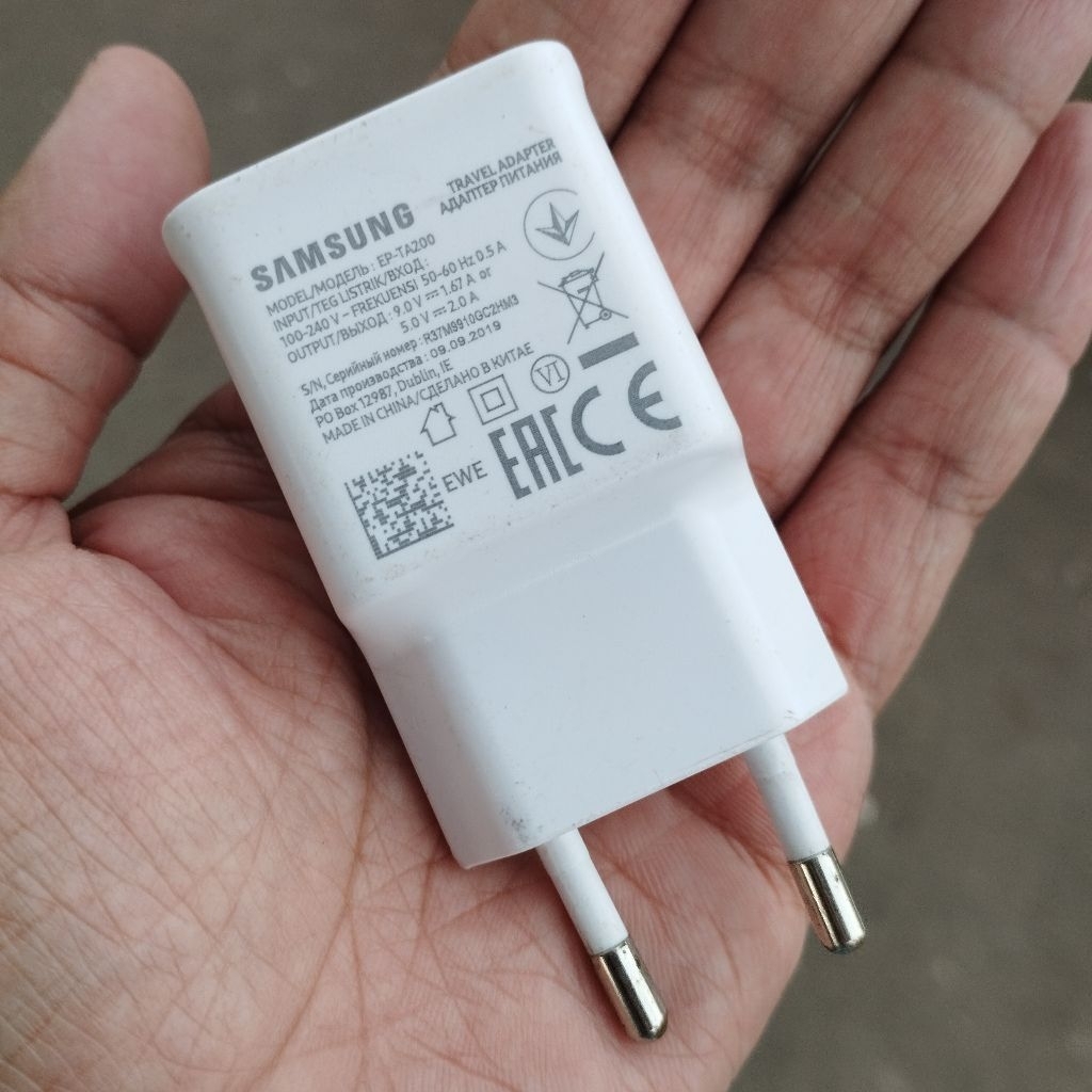 Adaptor Samsung Fast Charging Original Second Copotan Hp