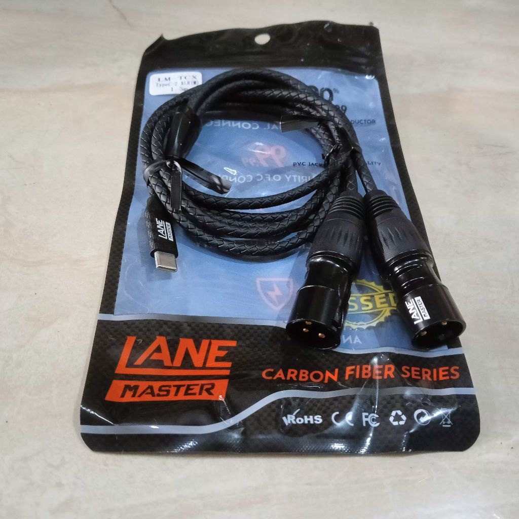 Kabel Audio Type C To Cannon Lane Master Kabel Hp To Mikser Type C To Cannon