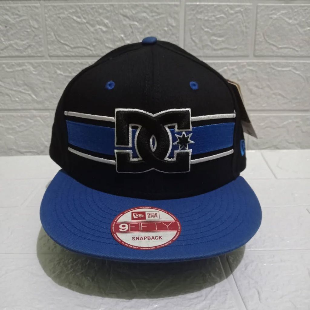 Topi New Era Cap x DC Shoes Dyrdek Blue 9Fifty Snapback Original