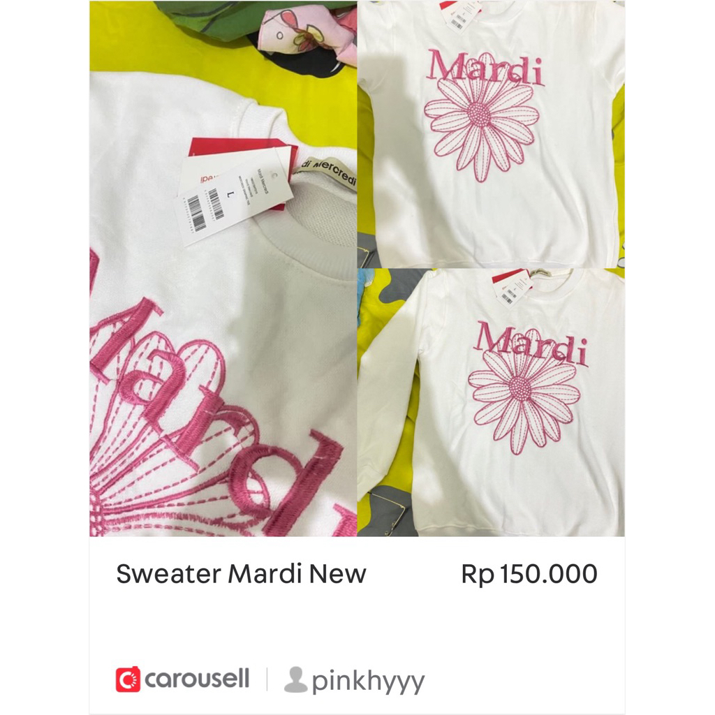 sweater mardi NEW