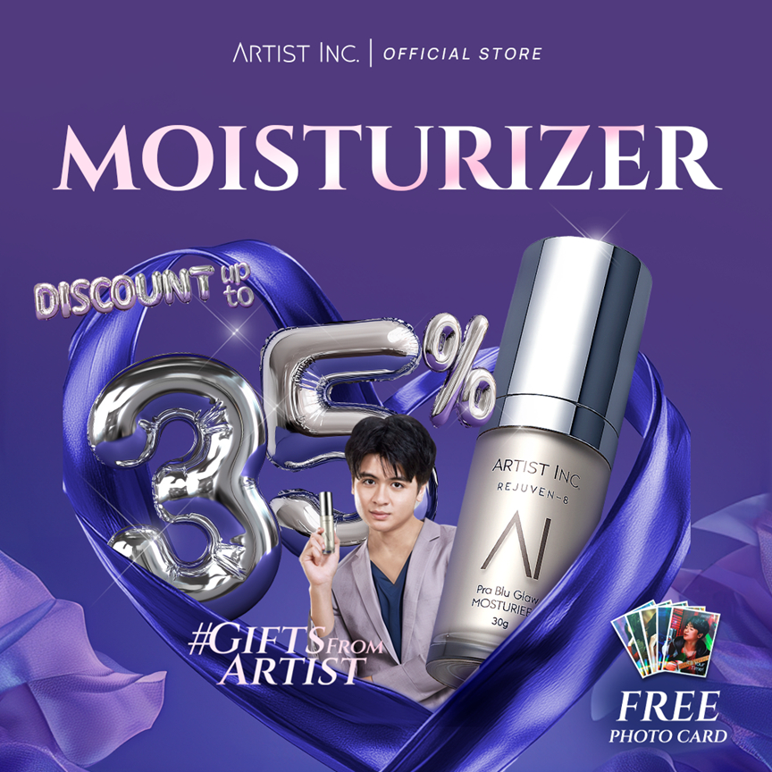[DISCOUNT up to 35%] ARTIST INC. REJUVEN-8 Moisturizer – Pro Bio Glow Moisturizer Pelembab Wajah den