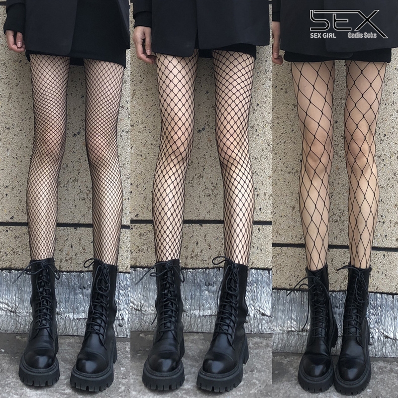 Seksi Stoking jala,Hitam Jaring Stoking celana dalam Padukan dengan rok ,Tahan lama