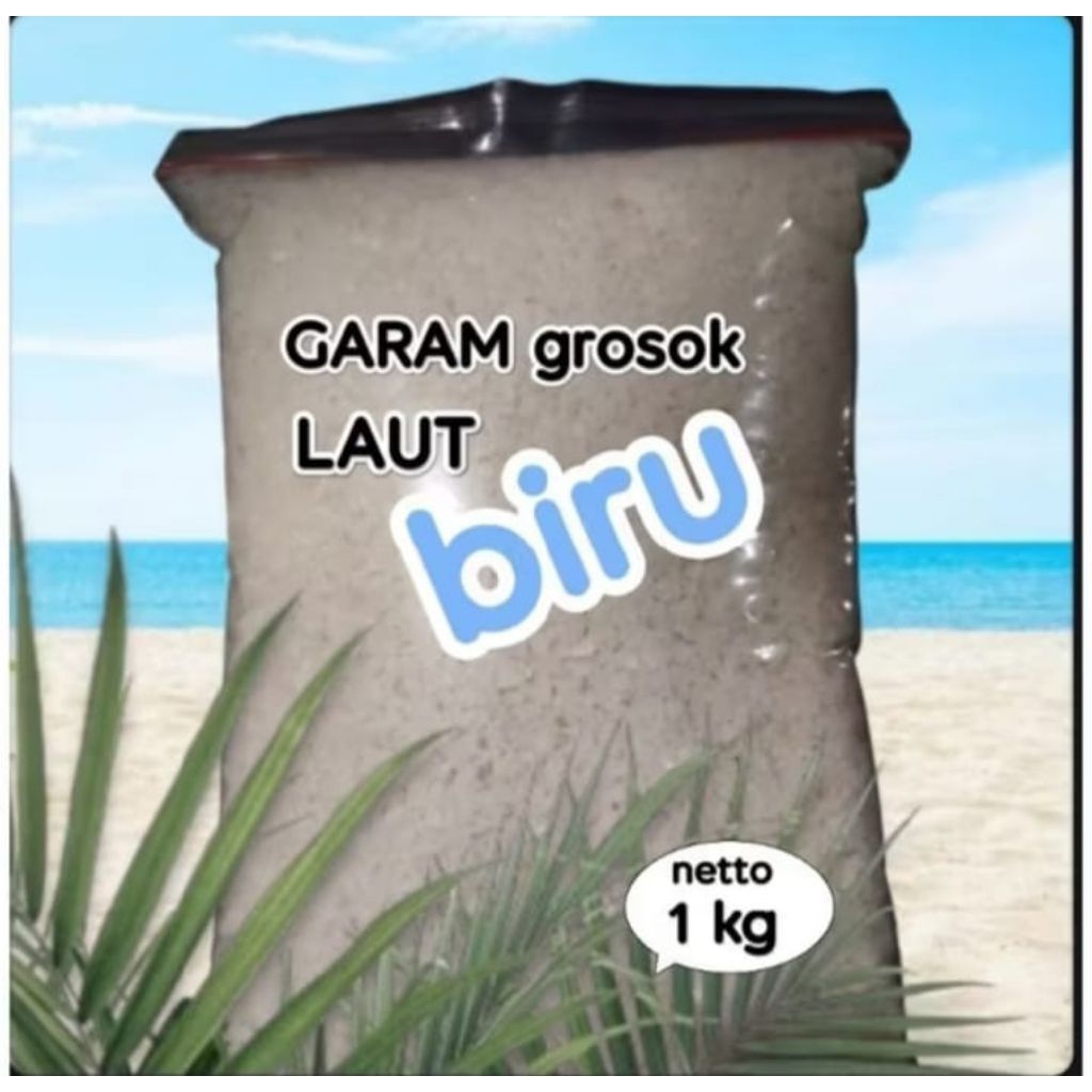garam laut biru /garam grosok kasar