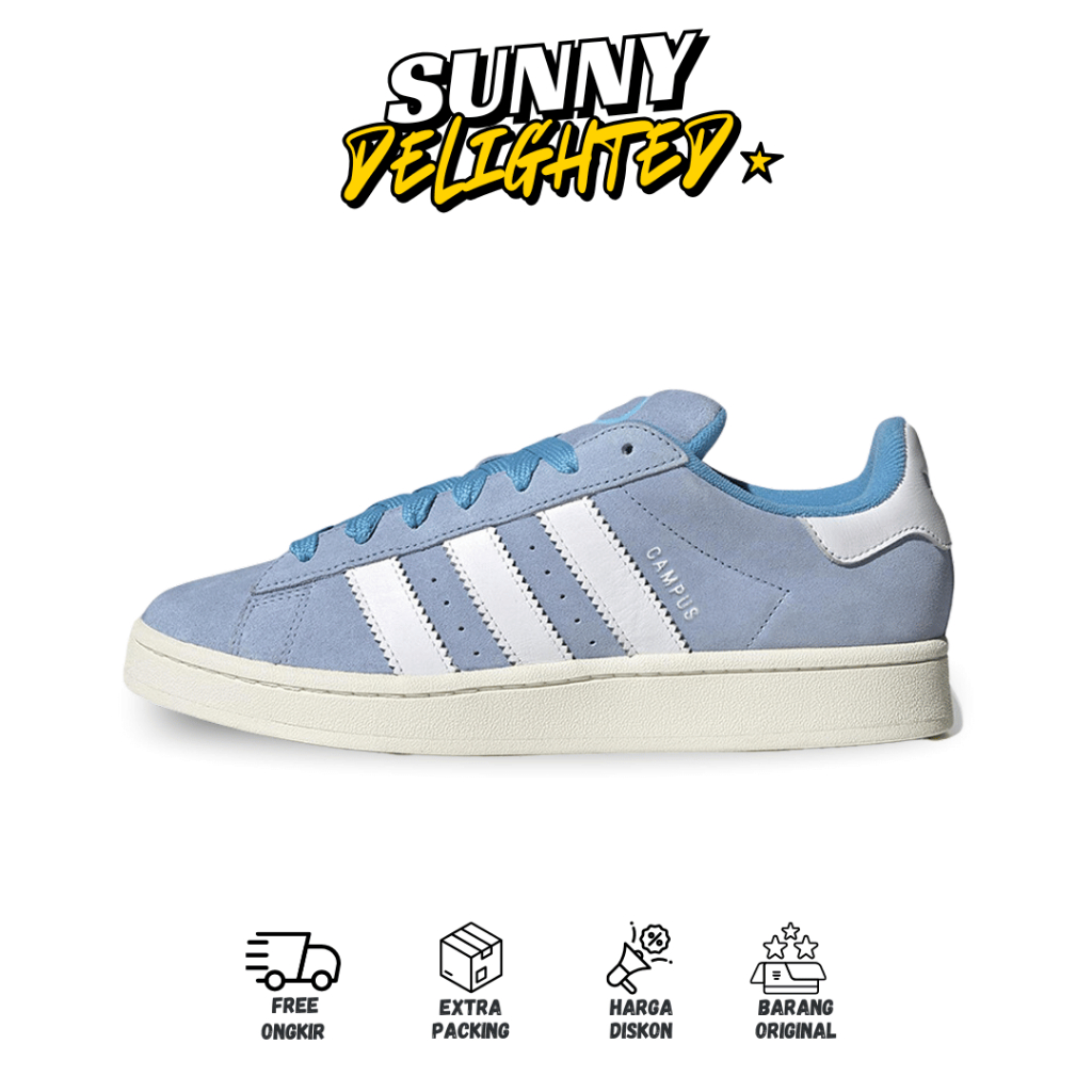Sepatu Sneaker Lifestyle Nyaman Biru Putih For Pria Wanita | Sunny Delighted