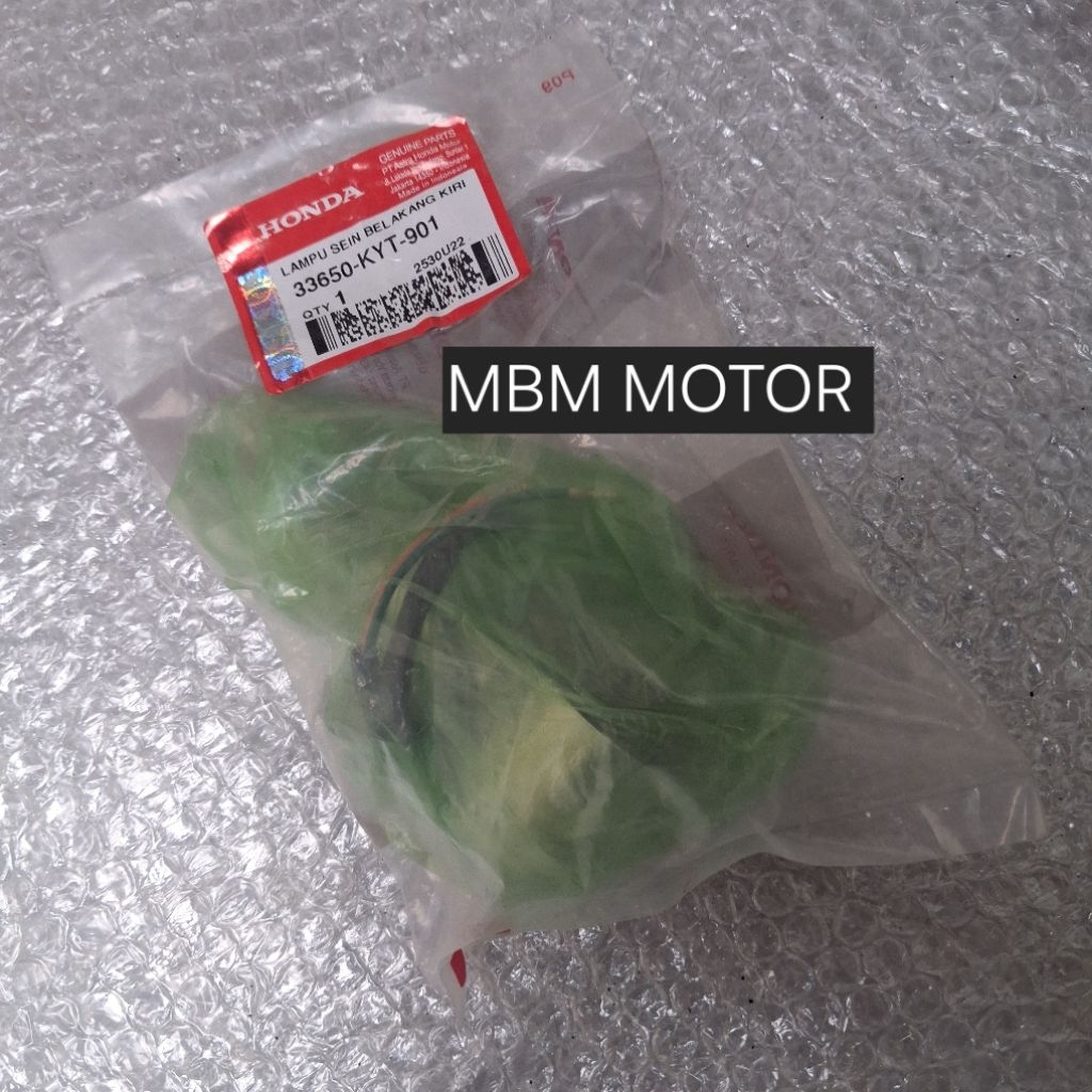 LAMPU SEN SEIN BELAKANG KIRI SCOOPY KARBU CARBU LAMA PERTAMA ORI AHM 33650-KYT-901