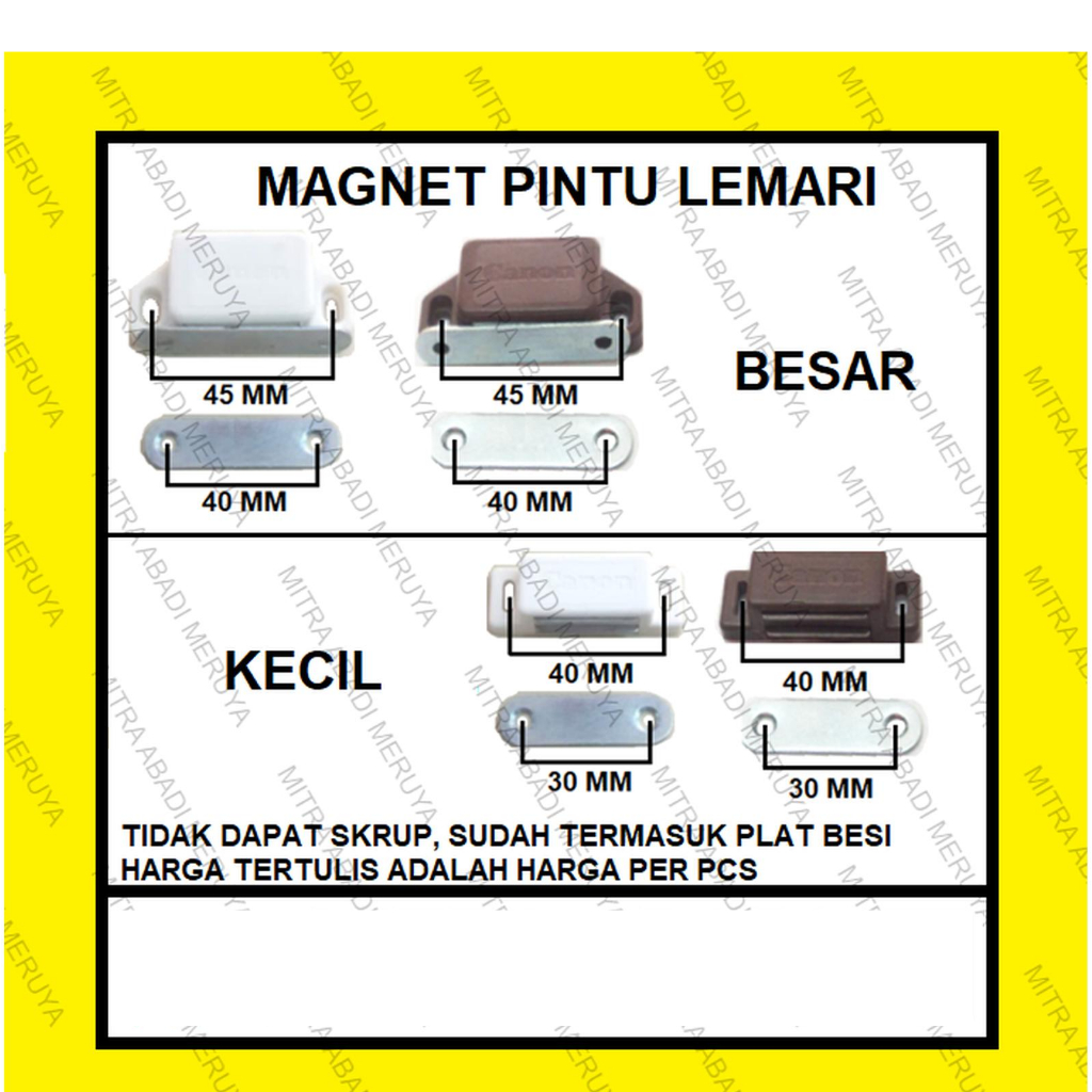 Magnet Lemari Magnet Pintu Lemari Magnet Besar