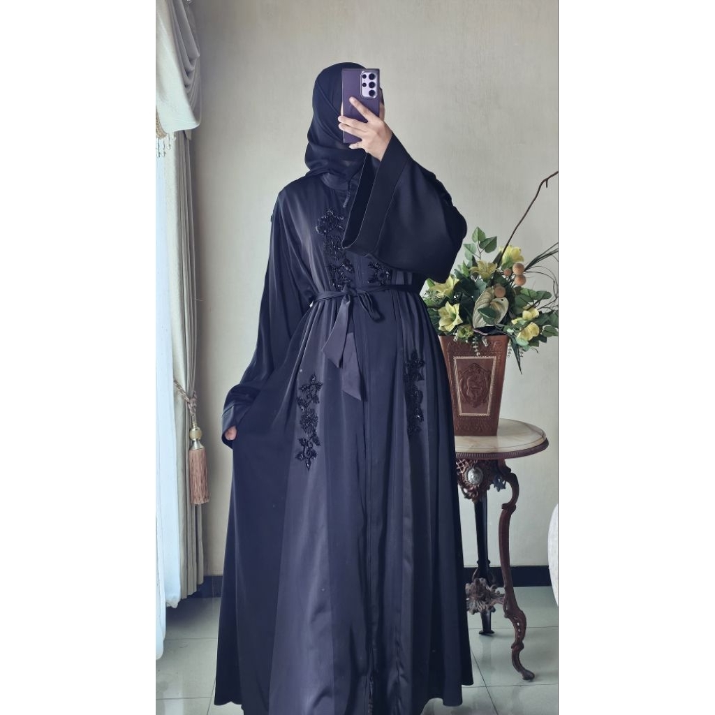 Abaya mesir Original Baju Muslim Abaya Bordir Gamis Turki