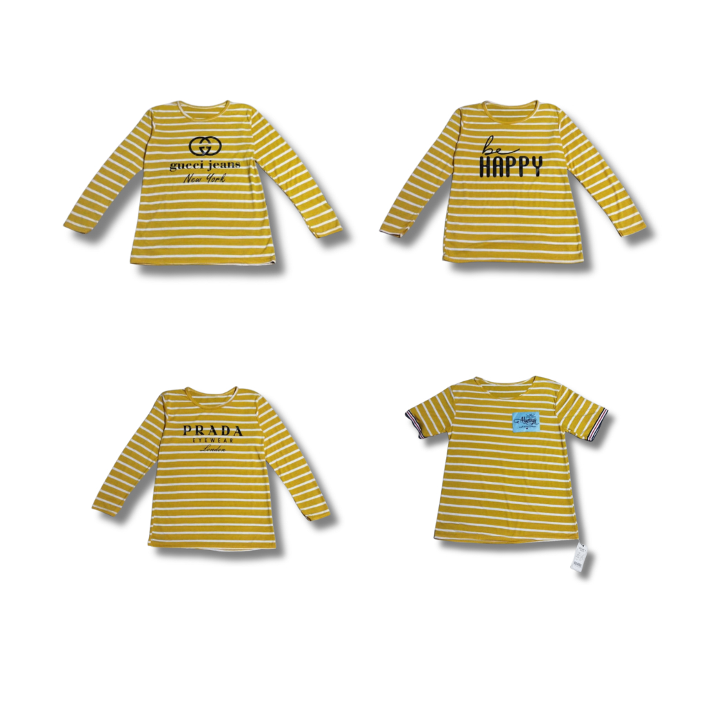 Kaos Pria Wanita Remaja Tanggung Lengan Panjang dan Pendek