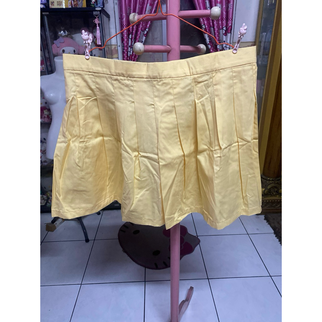 rok rempel warna kuning