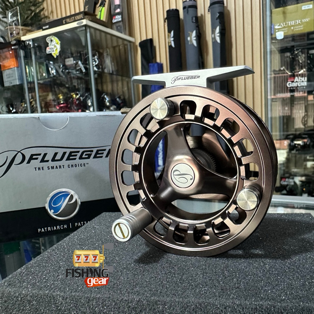 REEL FLY FISHING PFLUEGER PATRIARCH WT 3/4 ALUMUNIUM FRAME SPOOL