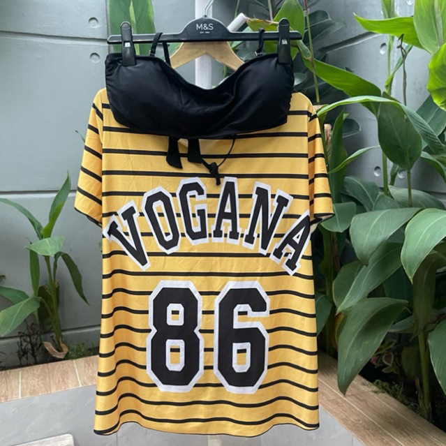 Dress dan Bikini Wanita Jumbo LD120cm baju pantai