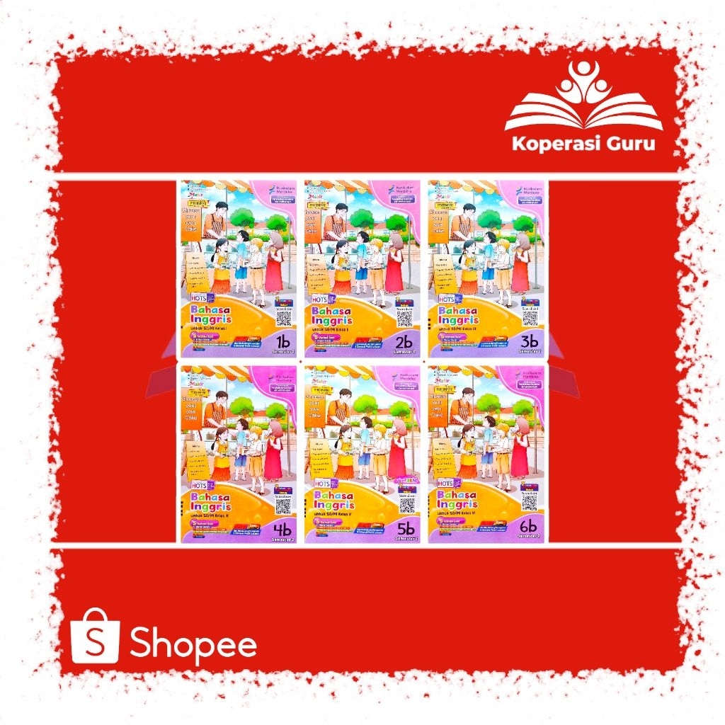 Lks Kurmer Bahasa Inggris Kls 1 2 3 4 5 & 6 SD/MI Mahir Semester 2 2025